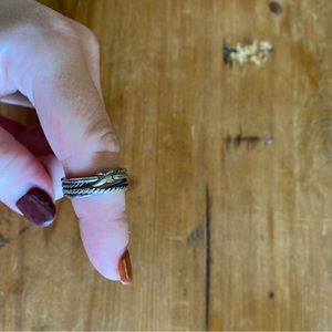 David Yurman crossover ring